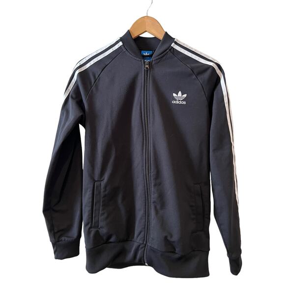 Adidas Originals Superstar Track Top Black White XL - Picture 1 of 6